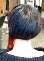 fryzury krótkie asymetryczne - uczesanie damskie zdjęcie numer 18A